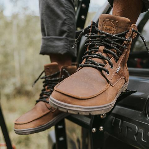 Lems Waterproof Boulder Boots Australia comfotable minimalist boot. 
